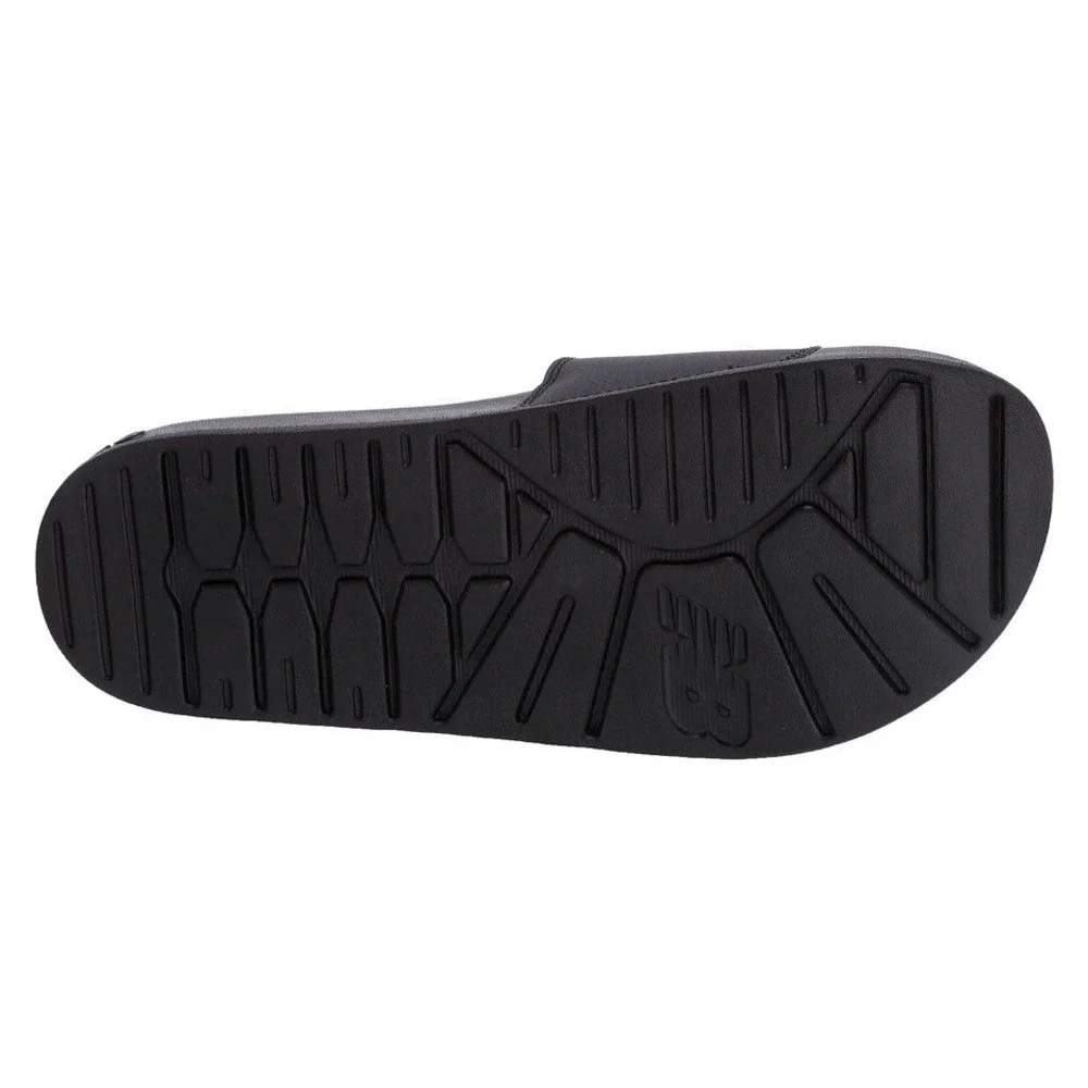 New Balance Women's 200 V1 Slip-On Slide Sandal Black & White Size 7 New